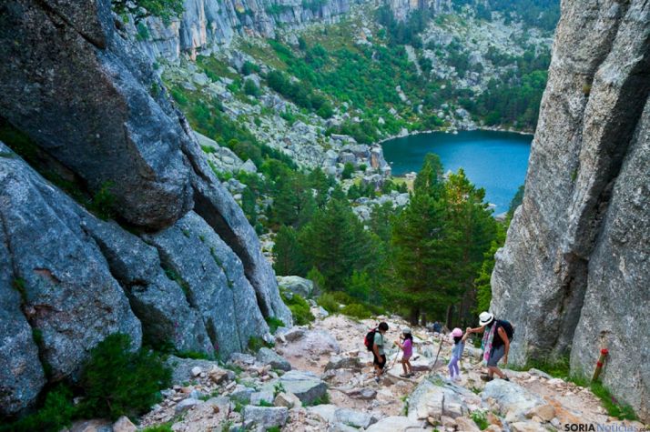 Imagen de la Laguna Negra.