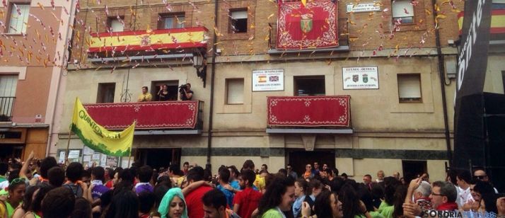 Imagen festiva de Ólvega./SN