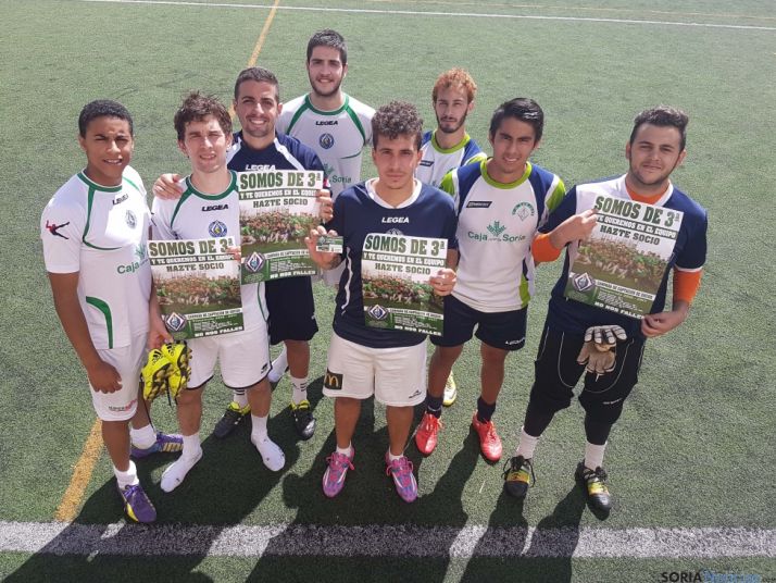 Imagen de algunos jugadores del equipo. /CEDIDA