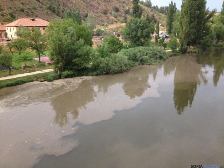 Imagen del vertido remitida por Asden
