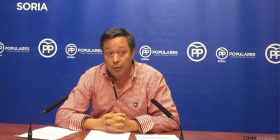 Adolfo Sainz, del PP en el Ayuntamiento de Soria.