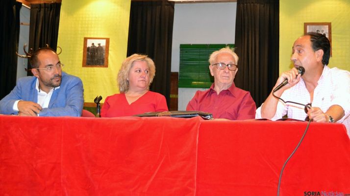 Luis Rey, Asunción Medrano, Luis Heras y Ángel López. /SN