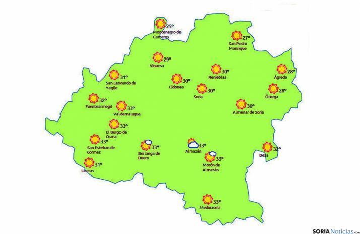Presiviones para hoy./eltiempo.es