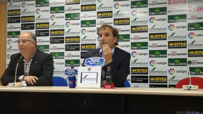 Arrasate en rueda de prensa. SN