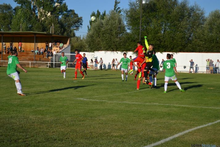 Imagen del partido disputado esta tarde. /SN