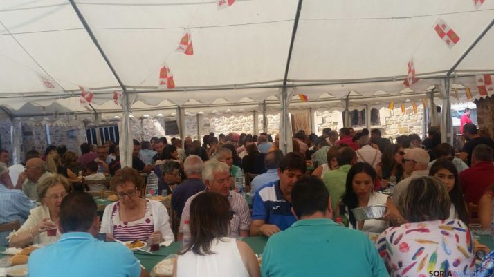 Imagen de las fiestas del barrio de Las Casas.