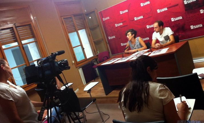 Inés Andrés y Juanma Arroyo en la presentación de Noches Callejeras.