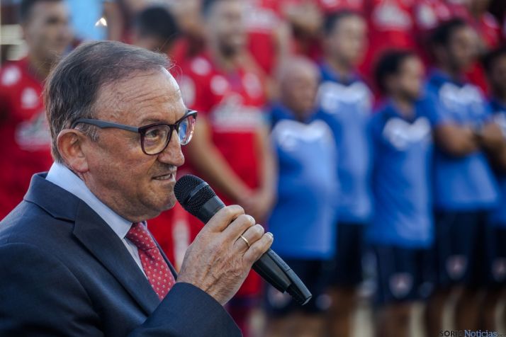 Paco Rubio en la presentación. DA