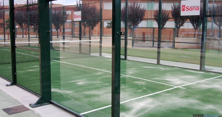 La nueva pista de pádel. / Ayto.