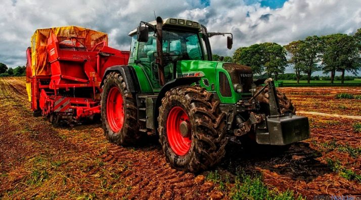 Imagen de maquinaria para la agricultura.