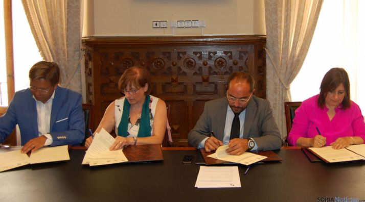 Convenio de la Diputación de Soria y los grupos de Acción Local.