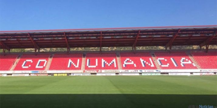 Estadio de fútbol del C.D. Numancia.