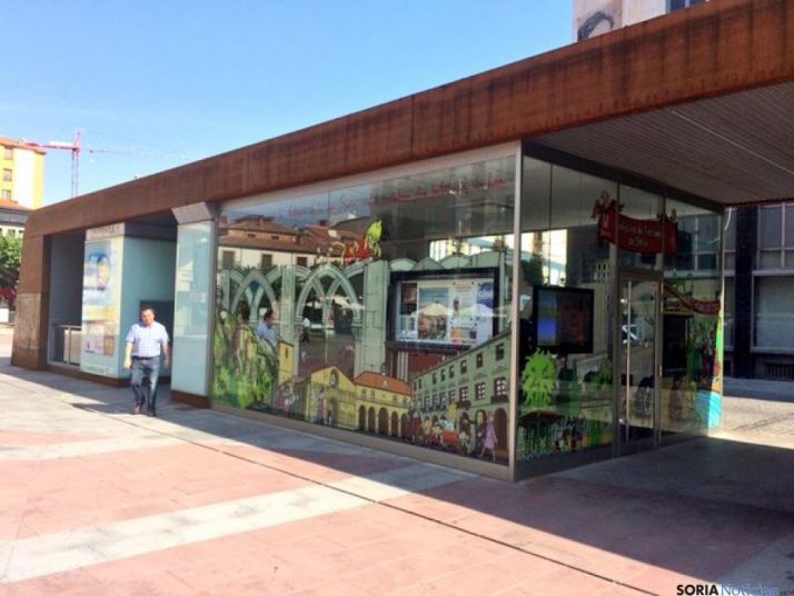 Oficina municipal de turismo en Mariano Granados. /Ayto.