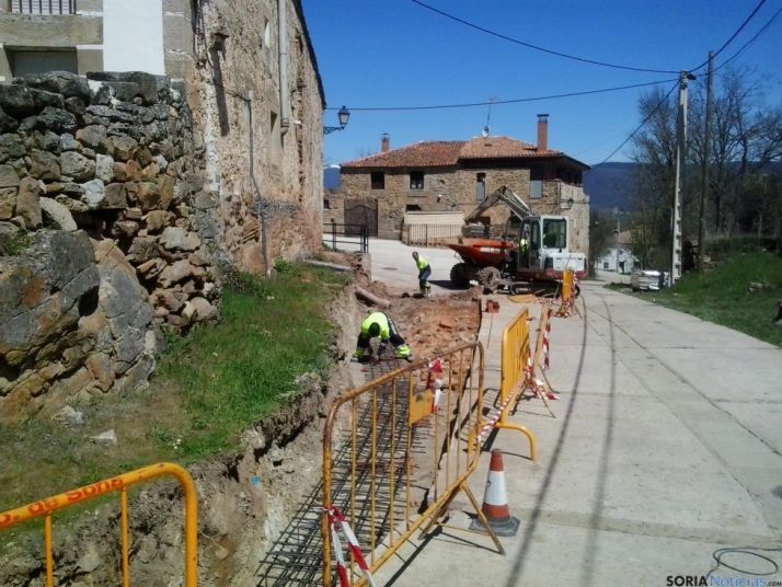 Obras realizadas en Oteruelos. /Ayto.