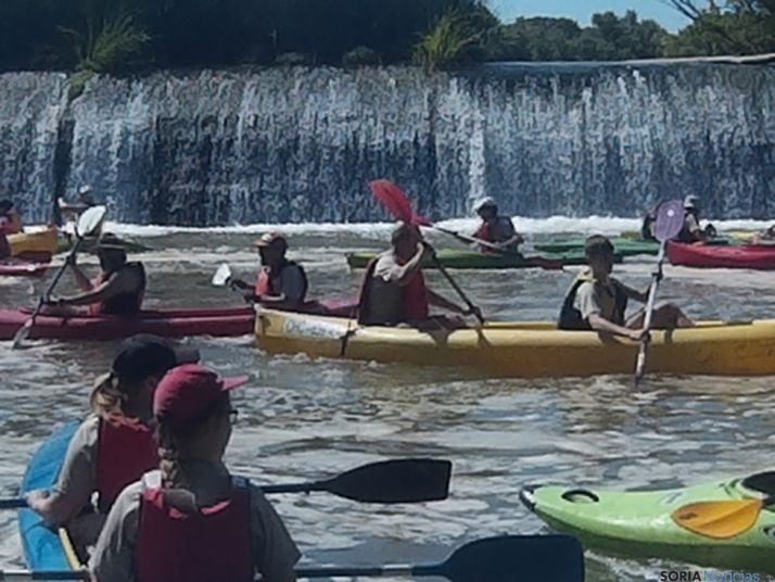 Interés y buen ambiente en el descenso del Duero.