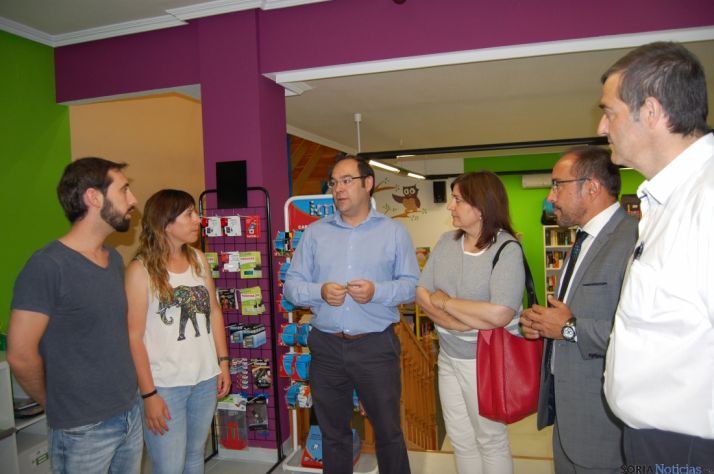 Emprendedores, en San Esteban de Gormaz. /Dip.