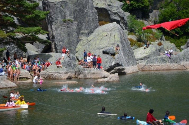 Imagen de la Travesía a Nado. /Archivo.