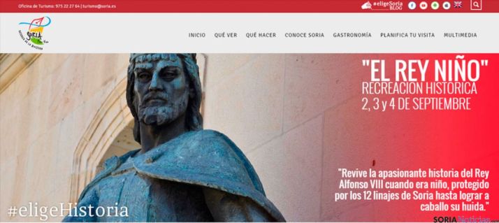 Nueva web de turismo www.turismosoria.es