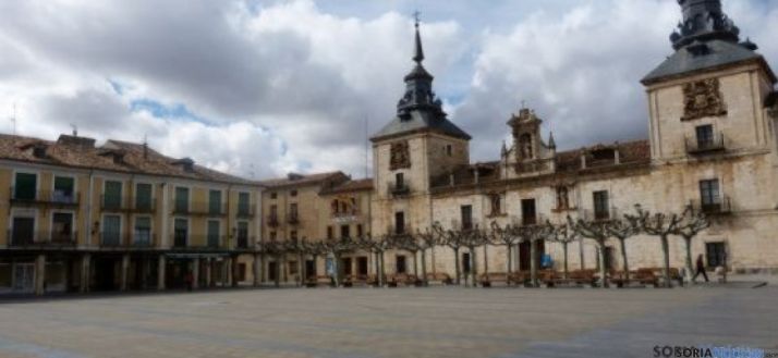 Imagen de la plaza Mayor burgense. / SN