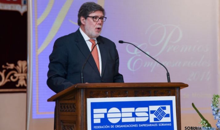 Santiago Aparicio, presidente de FOES, en una imagen de archivo.