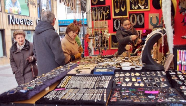 Imagen de archivo del comercio en Soria capital.