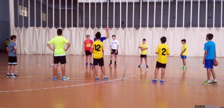 Uno de los entrenamientos.