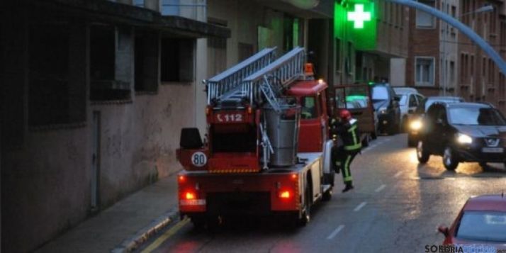 Bomberos tras una intervención en la capital./SN
