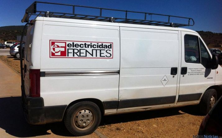 Uno de los vehículos robados. / Fb