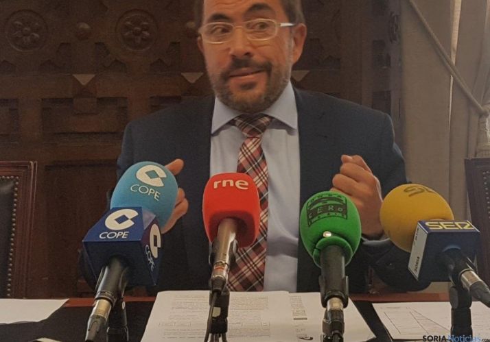 Luis Rey, presidente de la Diputación de Soria