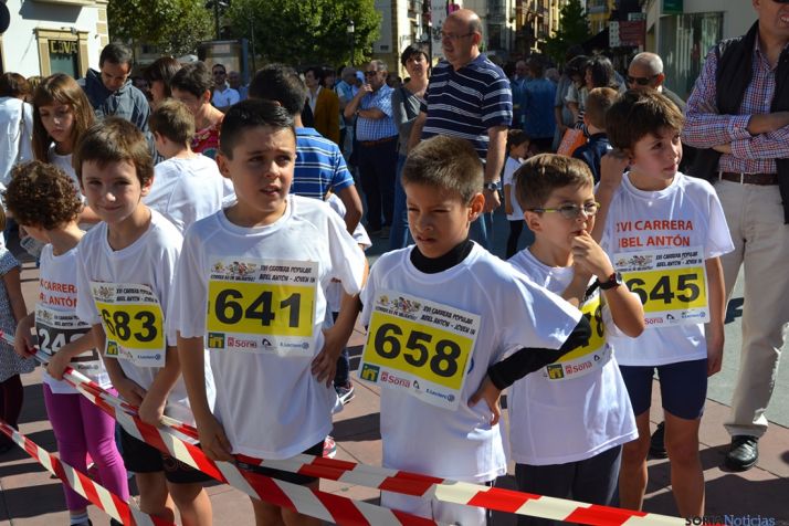 Numerosas chavales, en las carreras de las categorías inferiores. /SN