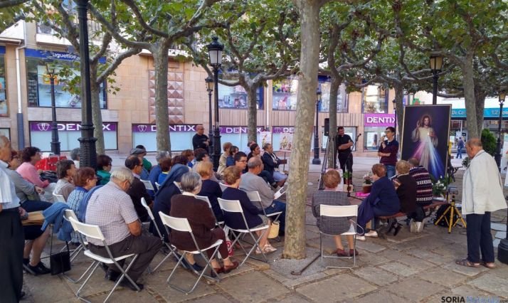 Uno de los actos del ciclo de Osma-Soria./DOS