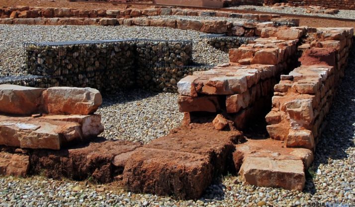 Imagen del área central de la antigua ciudad de Tiermes. / Jta.