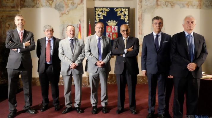 Los presidentes de los consejos sociales de las universidades. / Jta.