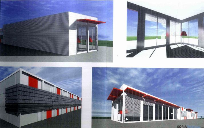 Los futuros vestuarios. / Ayto.