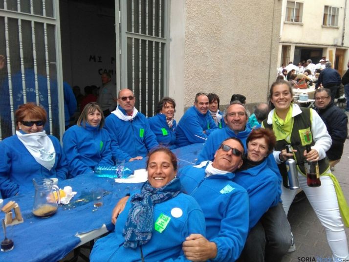 Comida popular en Ólvega (Soria).