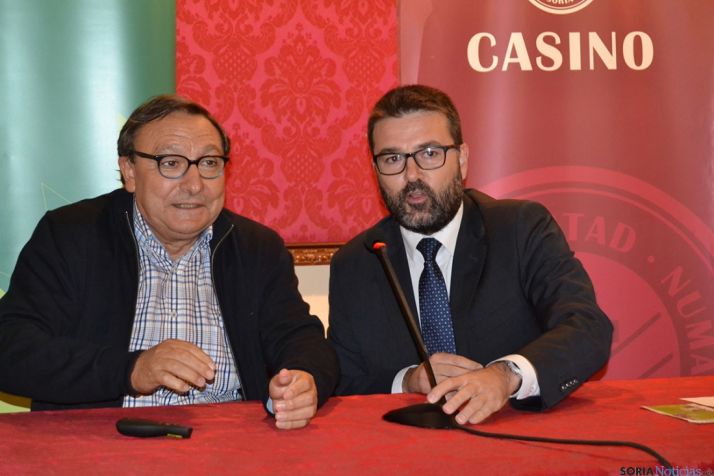 Alfredo Jimeno junto a Eduardo Munilla. /SN