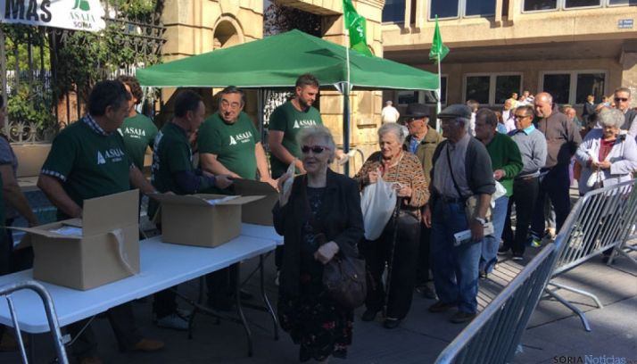 Sexto día de reivindicaciones de ASAJA Soria.