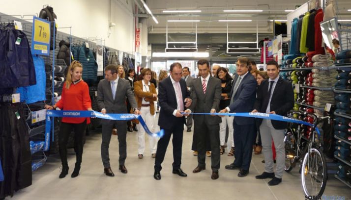 Apertura de Decathlon en Golmayo (Soria).