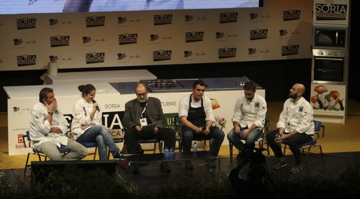 Una imagen de la clausura del Soria Gastronómica este martes.