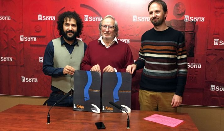 López (izda.), Bárez y Gonzalo. / Ayto.