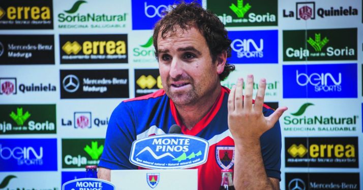 Arrasate en rueda de prensa./ SN