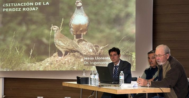 Llorente (izda.), Manzano e Iturmendi.