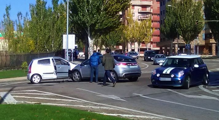 Imagen instantes después del accidente./SN