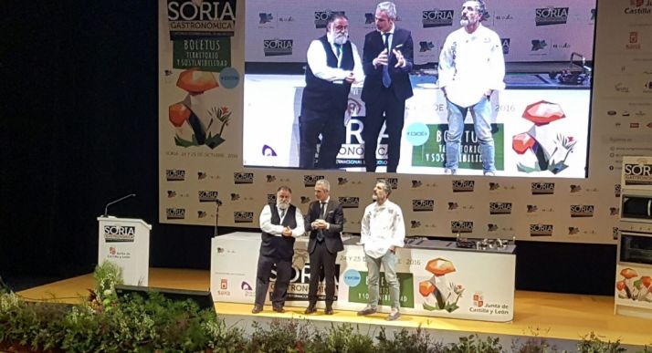 Imagen del Congreso Soria Gastronómica esta mañana de lunes. /SN