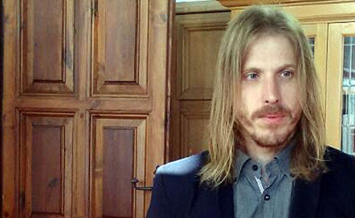 Fernández, en el Palacio de los Condes de Gómara./SN