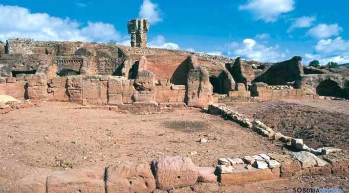 Imagen del yacimiento de Tiermes, lugar del expolio. / SN