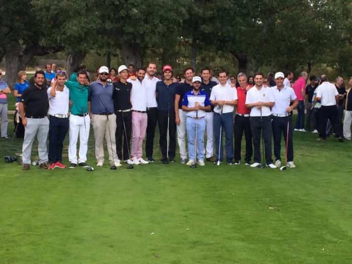 Profesionales participantes en el trofeo de San Saturio