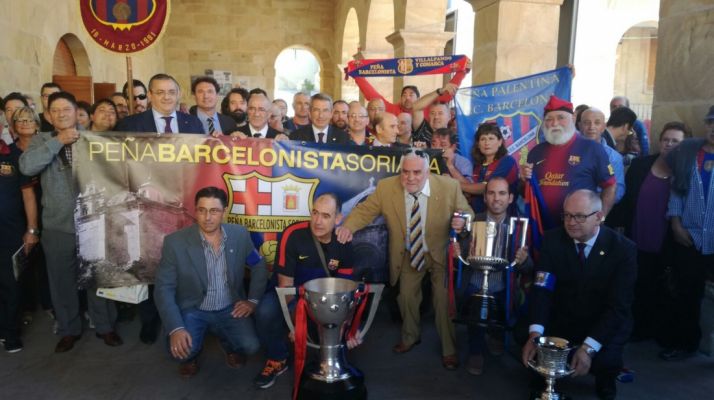 25 aniversario de la Peña Barcelonista Soriana. /SN