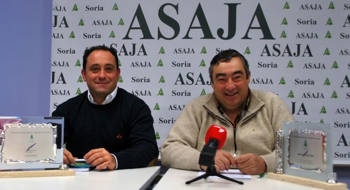 Carmelo Gómez (izda.) y David Hernández. /SN