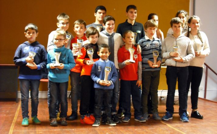 Los ganadores del torneo. / CDAAN